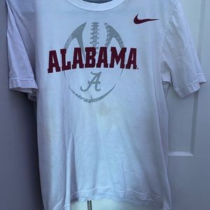 White Alabama Football tshirt